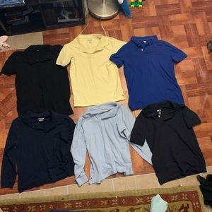 Bundle of 10 - 12 boys polos